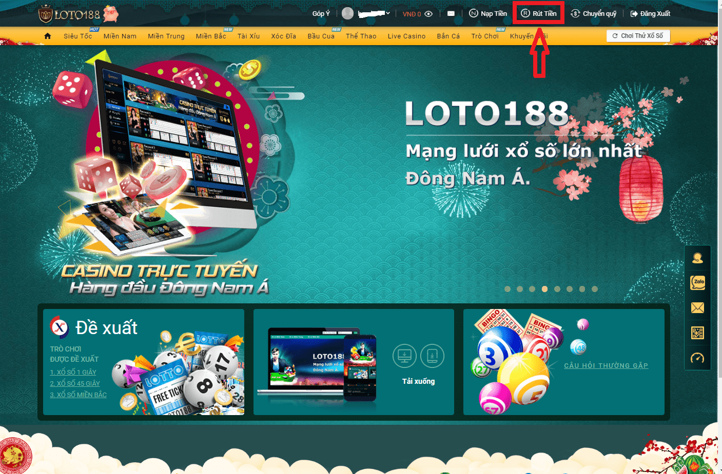 Bộ sưu tập khuyến mãi loto188 hấp dẫn nhất năm 2023 