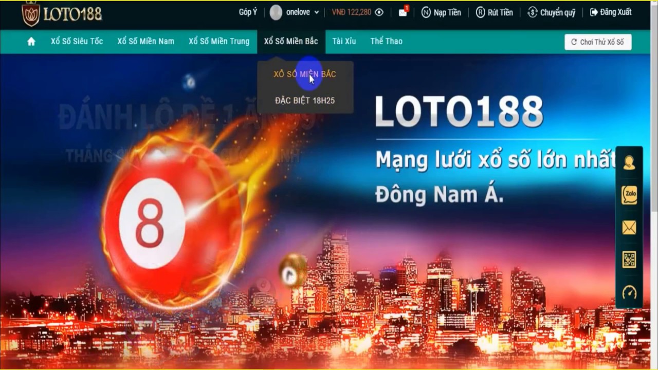 Các chương trình khuyến mãi hấp dẫn tại loto188