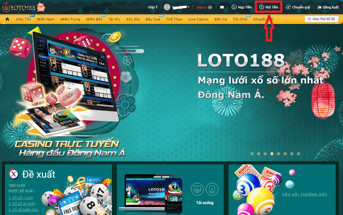 Giới thiệu loto188 - Nhiều chương trình khuyến mãi hấp dẫn cho người chơi. 