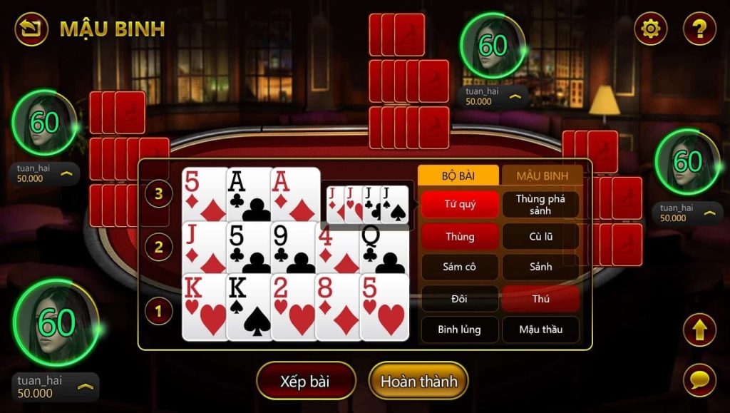 game Mậu Binh online loto188