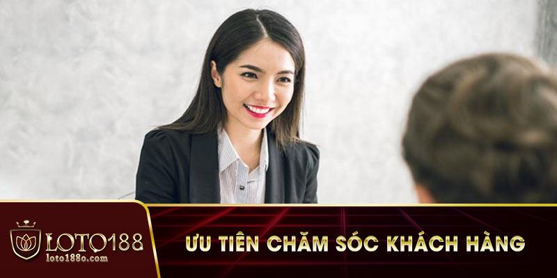 Thông tin giới thiệu đến bạn về dịch vụ chăm sóc khách hàng Loto188 