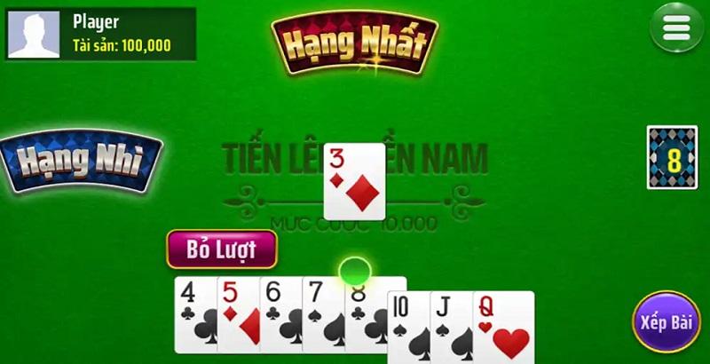 Những trò cá cược phổ biến - Game bài Tiến lên